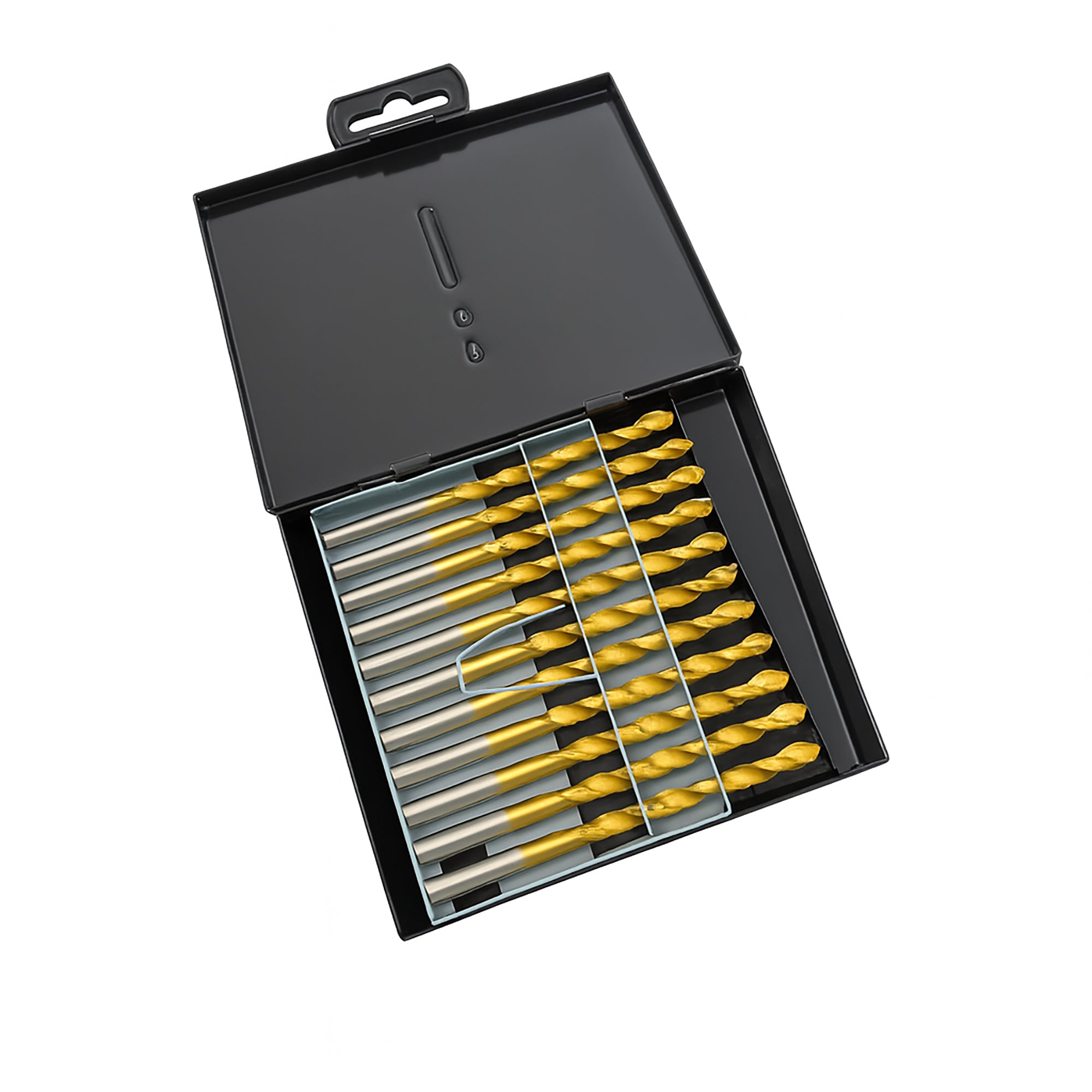 Titanium-Coated Drill Bit Set, 29-Piece & 13-Piece Options, High-Speed Steel Drill Bits for Metal, Wood, and Plastic with Portable Storage Case Titanium-Coated Drill Bit Set, 29-Piece & 13-Piece Options, High-Speed Steel Drill Bits for Metal, Wood, and Plastic with Portable Storage Case